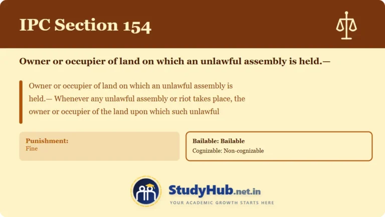 Section (dhara) 154