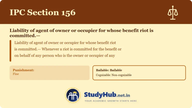 Section (dhara) 156