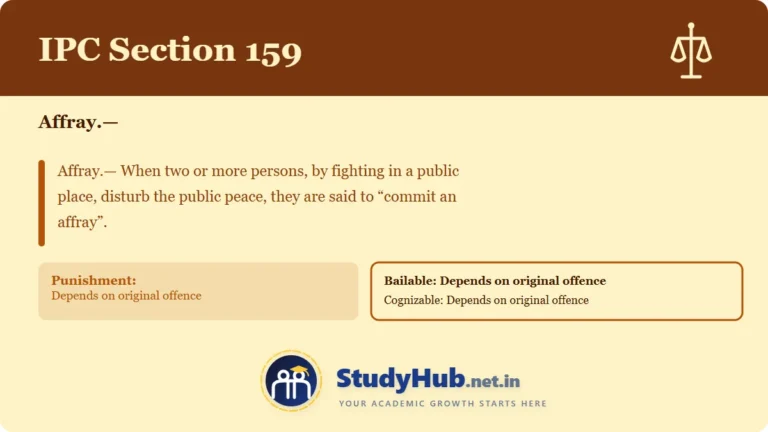 Section (dhara) 159