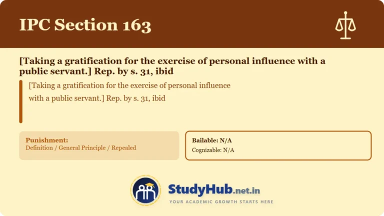 Section (dhara) 163