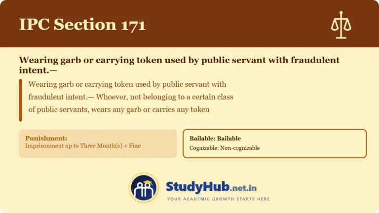 Section (dhara) 171