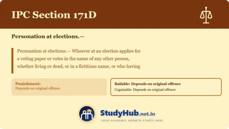Section (dhara) 171D