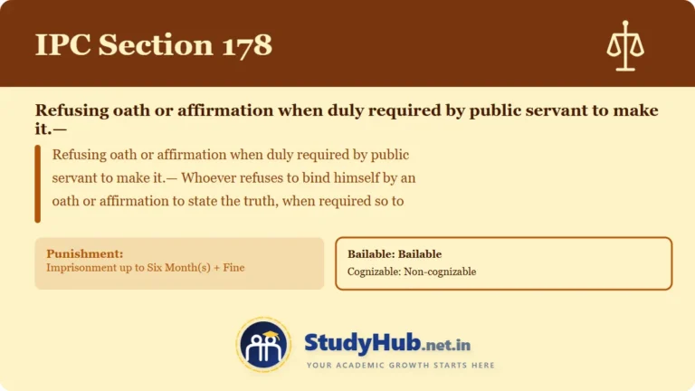 Section (dhara) 178