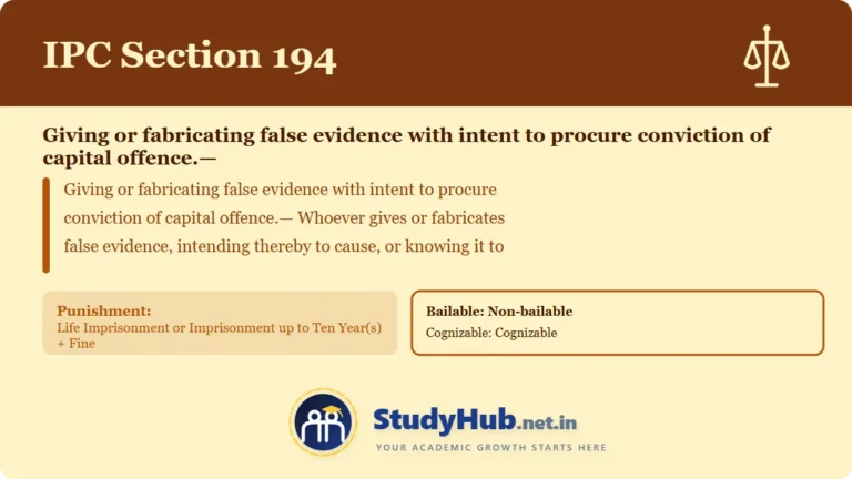 Section (dhara) 194