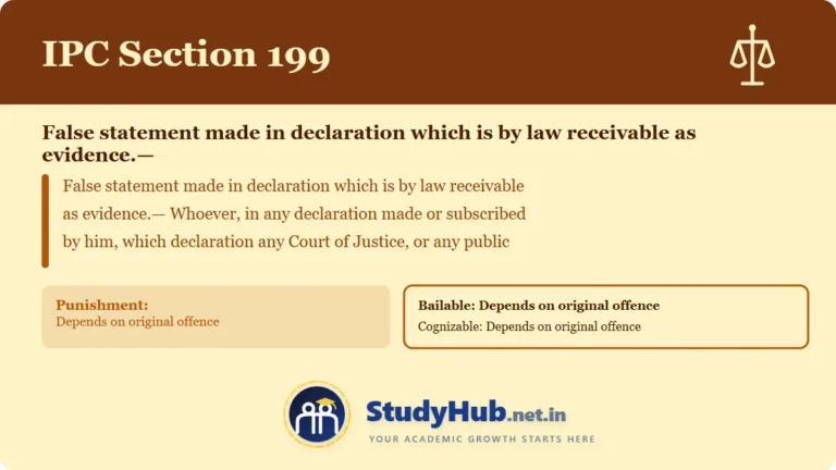 Section (dhara) 199
