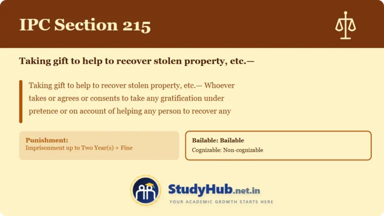Section (dhara) 215