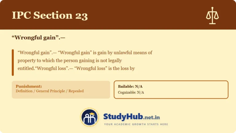 Section (dhara) 23