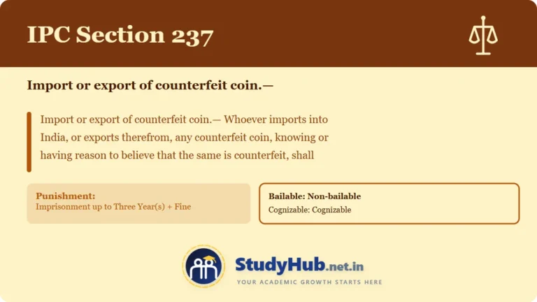 Section (dhara) 237