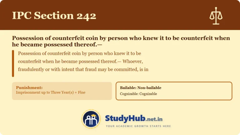 Section (dhara) 242