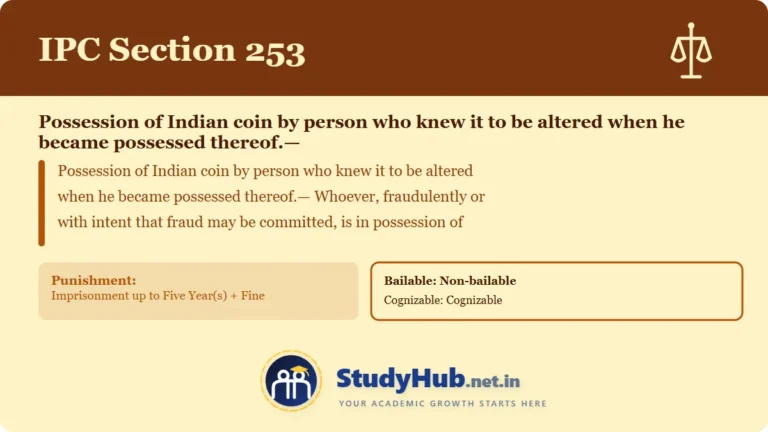 Section (dhara) 253