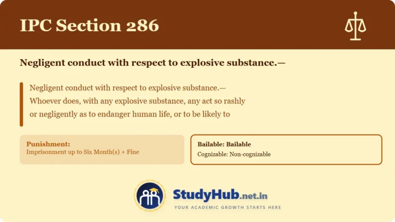 Section (dhara) 286