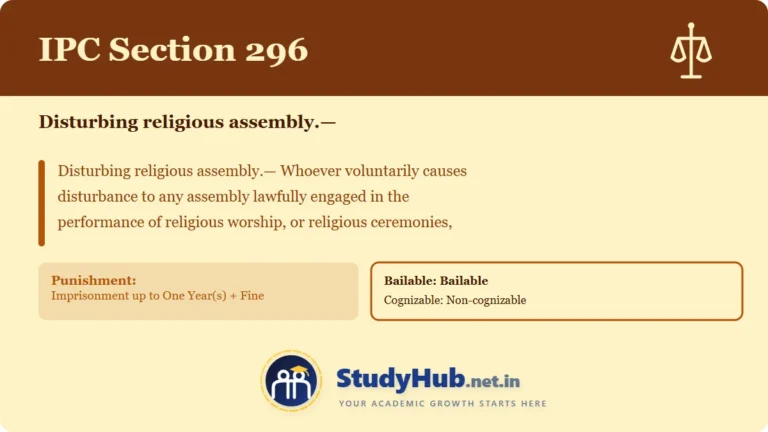 Section (dhara) 296