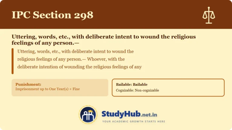 Section (dhara) 298