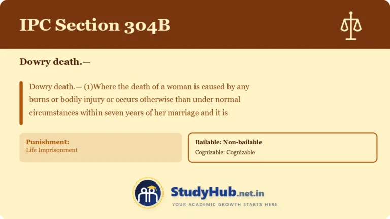 Section (dhara) 304B