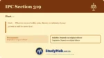 Section (dhara) 319