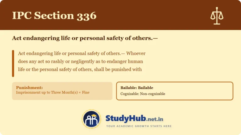 Section (dhara) 336