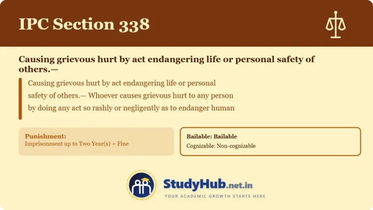 Section (dhara) 338