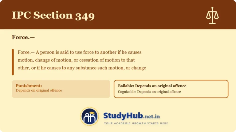 Section (dhara) 349