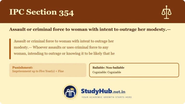 Section (dhara) 354