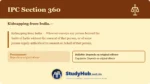 Section (dhara) 360