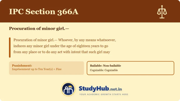 Section (dhara) 366A