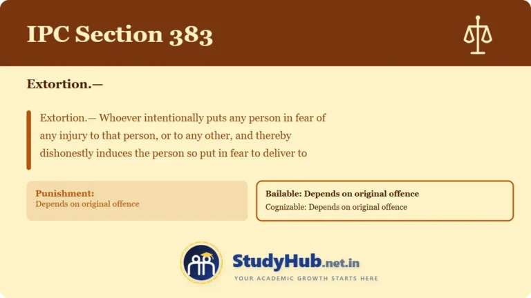 Section (dhara) 383