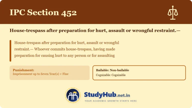 Section (dhara) 452