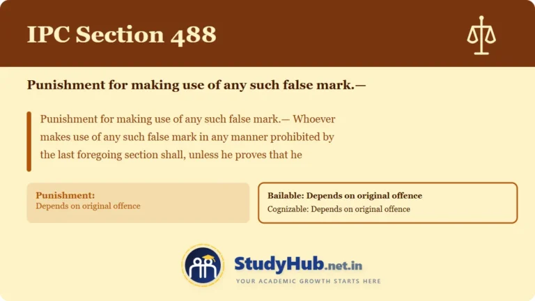 Section (dhara) 488