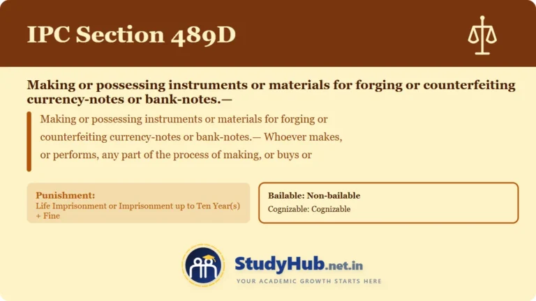 Section (dhara) 489D