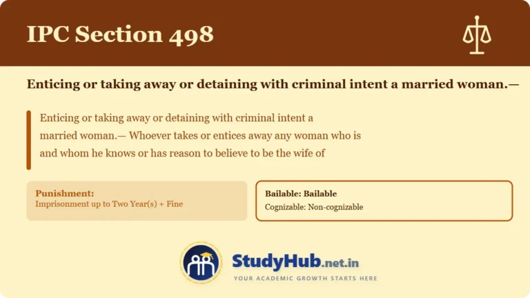 Section (dhara) 498