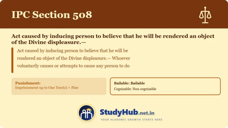 Section (dhara) 508