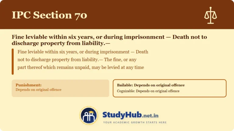 Section (dhara) 70
