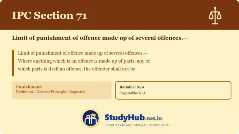 Section (dhara) 71
