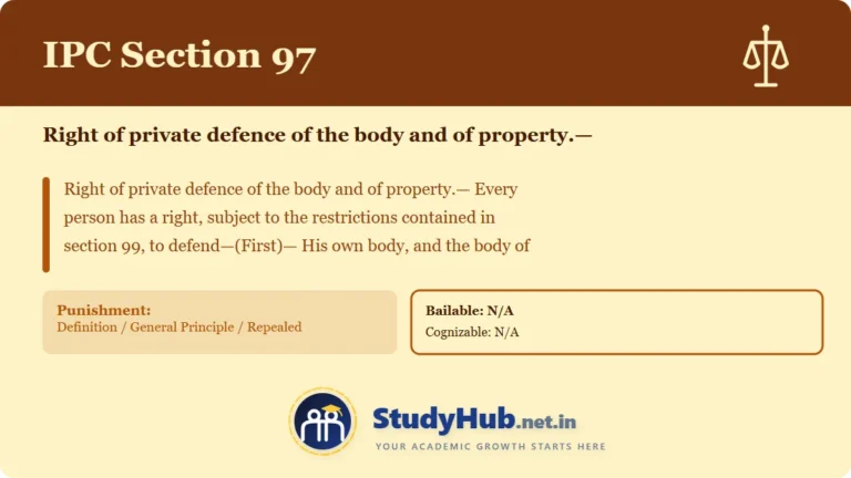Section (dhara) 97