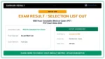 SSB Head Constable (Medical Cader) PET / PST Exam Date 2026