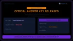 UPTET 2026 Answer Key Released