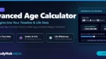 Advanced Age Calculator free calculate your age