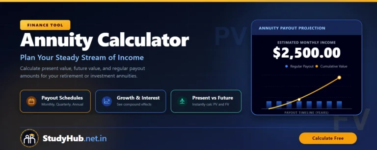 Area Calculator Annuity Calculator Free calculate present value future value and regular payout amounts for your retirement or investment