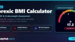 Anorexic BMI Calculator Free online anorexic bmi calculator to quickly and accurately compute your results.
