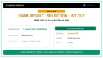 StudyHUB – Free Open Educational Resources AIIMS CRE 5th Group B, C Result 2026