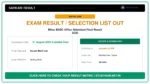 Bihar BSSC Office Attendant Final Result 2026