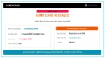 CSBC Bihar Police Driver DET Admit Card 2026