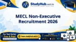 MECL Non-Executive Recruitment 2026