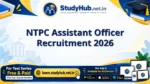 NTPC Assistant Officer Recruitment 2026